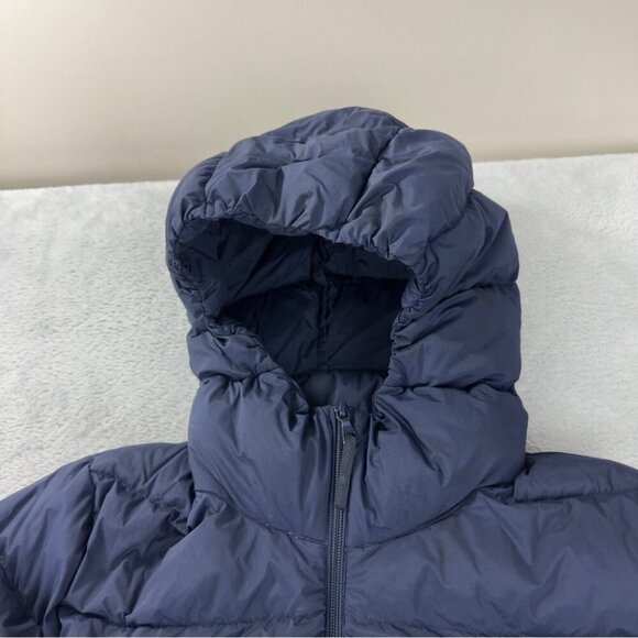 Uniqlo Women's Navy Blue Down Puffer Coat Size Medium - Picture 5 of 16